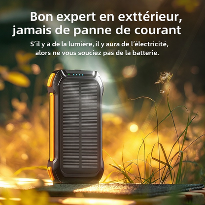 PowerBank solaire 20 OOO mAh